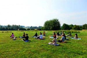 Stage Sunyoga 201308 France - méditation soleil