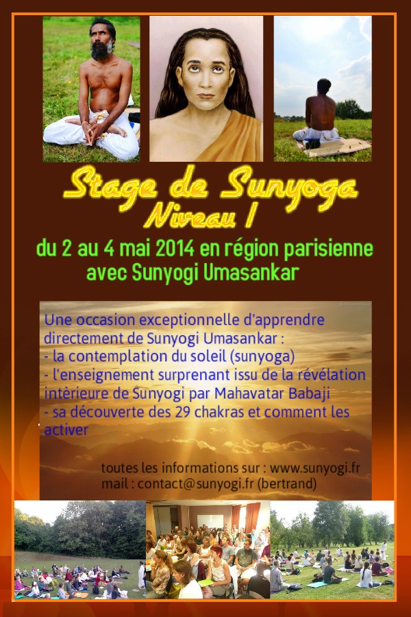 stage Sunyoga mai 2014